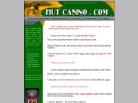 Desktop screenshot for hutcasino.com