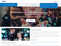 Desktop screenshot for nttsecurity.com