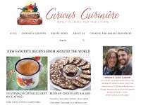 Desktop screenshot for curiouscuisiniere.com