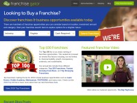 Desktop screenshot for franchisegator.com