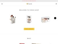 Desktop screenshot for farah.shop