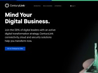 Desktop screenshot for centurylink.com