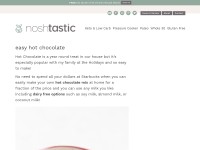 Desktop screenshot for noshtastic.com