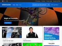 Desktop screenshot for ticketmaster.dk