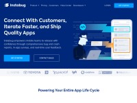 Desktop screenshot for instabug.com