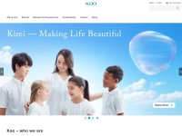 Desktop screenshot for kao.com