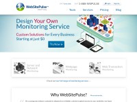 Desktop screenshot for websitepulse.com