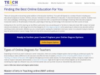 Desktop screenshot for teach.com