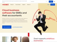 Desktop screenshot for exact.com