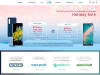 Desktop screenshot for zteusa.com