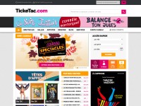 Desktop screenshot for ticketac.com