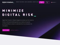 Desktop screenshot for digitalshadows.com