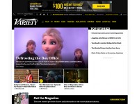 Desktop screenshot for variety.com