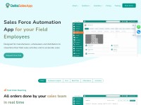 Desktop screenshot for deltasalesapp.com