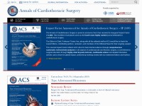 Desktop screenshot for annalscts.com