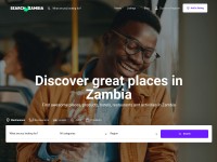 Desktop screenshot for search-zambia.com