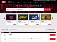 Desktop screenshot for ticketsforless.com