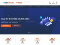 Desktop screenshot for aheadworks.com