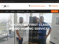 Desktop screenshot for professionalpianomovers.co.uk
