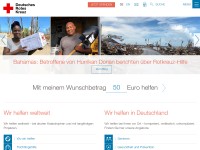Desktop screenshot for drk.de