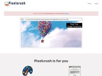 Desktop screenshot for pixelcrush.io