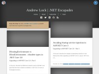Desktop screenshot for andrewlock.net