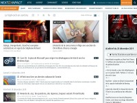 Desktop screenshot for nextinpact.com