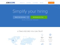 Desktop screenshot for jobscore.com