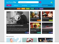 Desktop screenshot for schooltv.nl