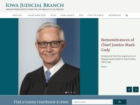 Desktop screenshot for iowacourts.gov