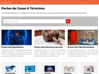 Desktop screenshot for partesdel.com
