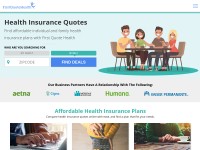 Desktop screenshot for firstquotehealth.com