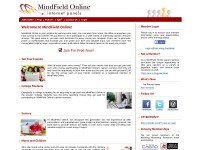 Desktop screenshot for mindfieldonline.com