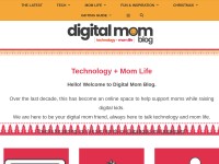 Desktop screenshot for digitalmomblog.com