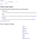 Desktop screenshot for judysbook.com