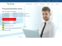 Desktop screenshot for bitec.net.pl