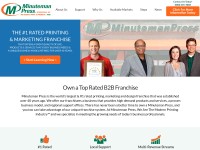 Desktop screenshot for minutemanpressfranchise.com