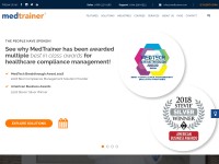 Desktop screenshot for medtrainer.com