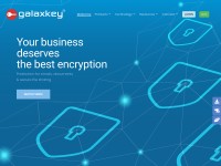 Desktop screenshot for galaxkey.com