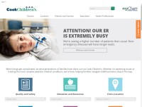 Desktop screenshot for cookchildrens.org