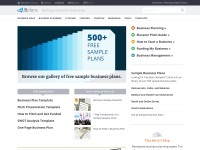 Desktop screenshot for bplans.com