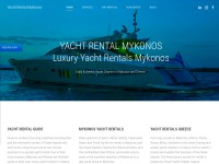 Desktop screenshot for yachtrentalmykonos.com