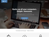 Desktop screenshot for arqbackup.com