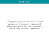 Desktop screenshot for orlandosentinel.com