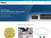 Desktop screenshot for panduit.com