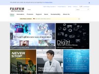 Desktop screenshot for fujifilm.com