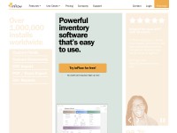 Desktop screenshot for inflowinventory.com