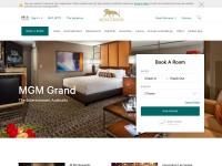 Desktop screenshot for mgmgrand.com