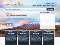 Desktop screenshot for newmexico.gov