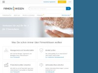 Desktop screenshot for firmenwissen.de
